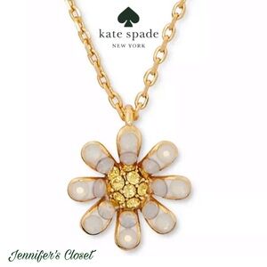 Kate Spade Necklace NWT / Pave Daisy Pendant Necklace
